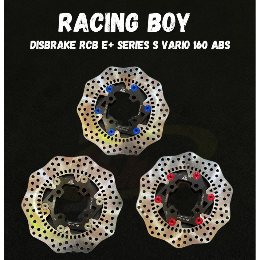 Piringan Disc Brake Cakram Depan 220 MM E+ Series RCB Racing Boy Vario 160 ABS