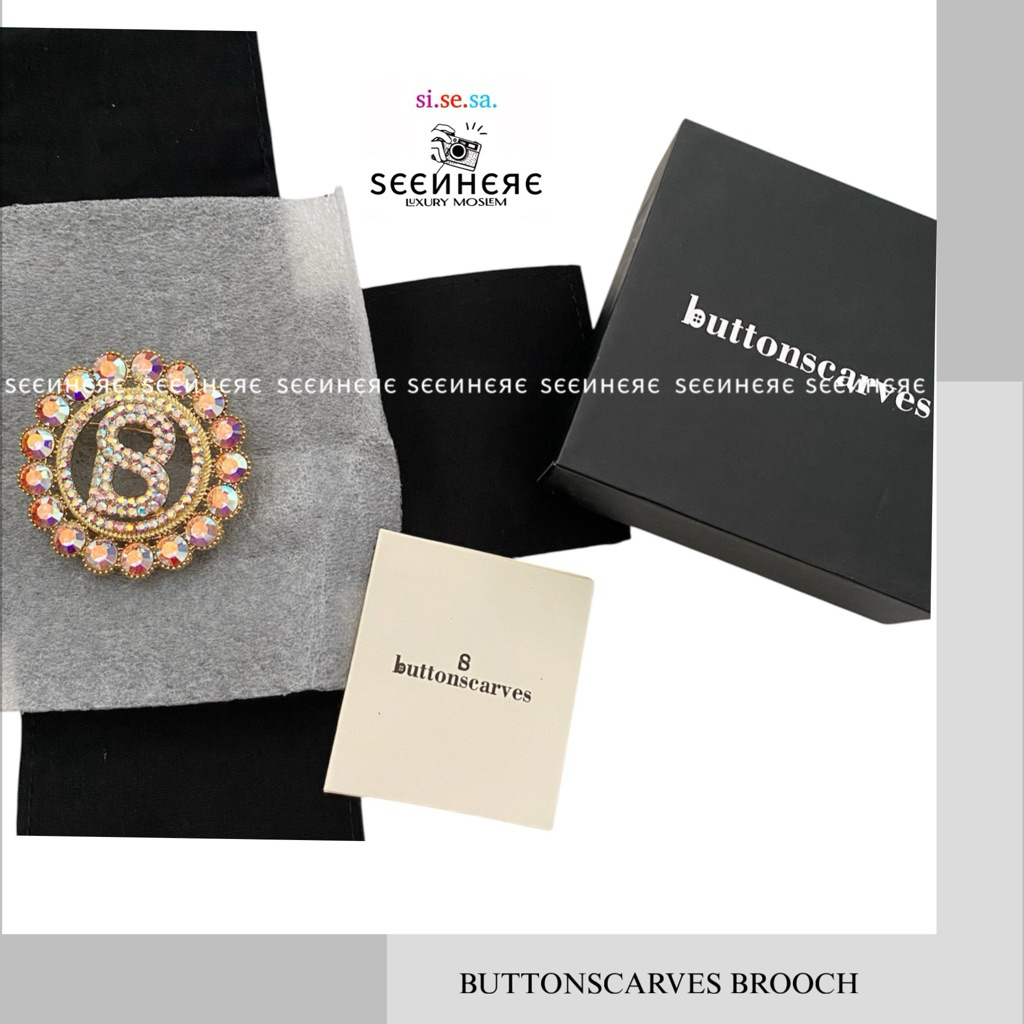 BUTTONSCARVES BROOCH