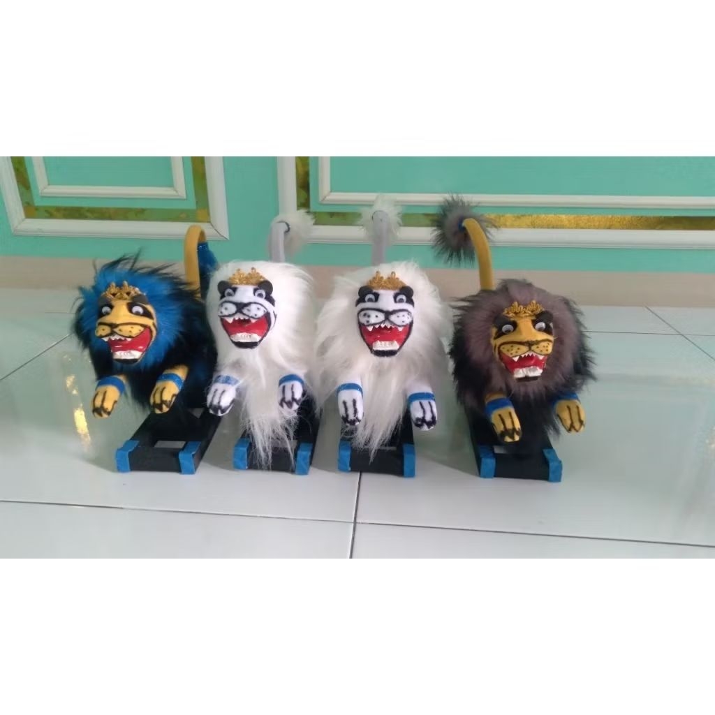 miniatur singa depok / mainan singa depok / mainan tradisional