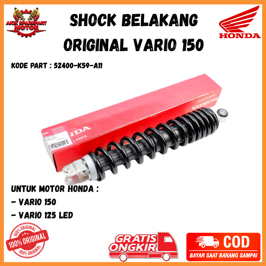 shock belakang Original vario 150 , Vario 125 LED K59