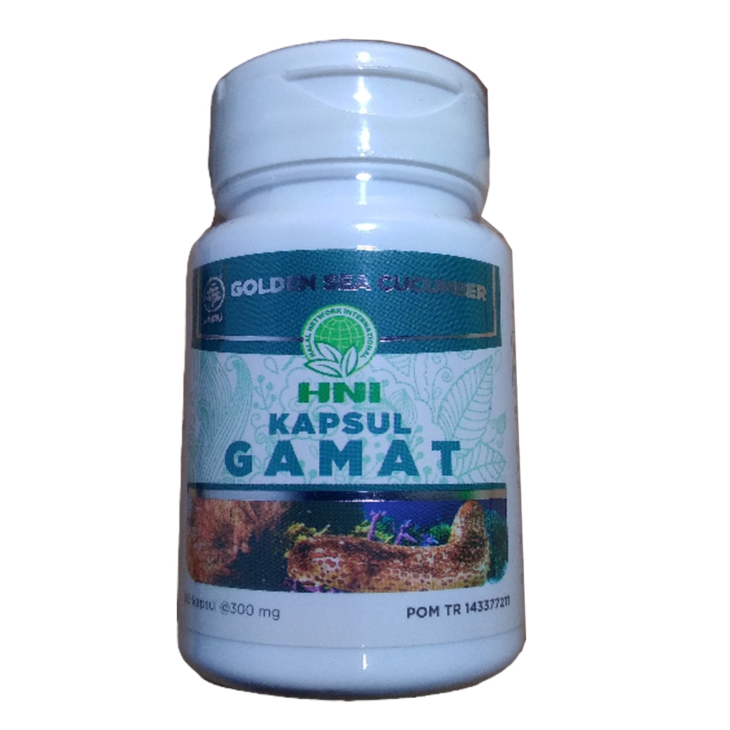 Kapsul GAMAT EMAS HNI Golden Sea Cucumber - Exp : 2028