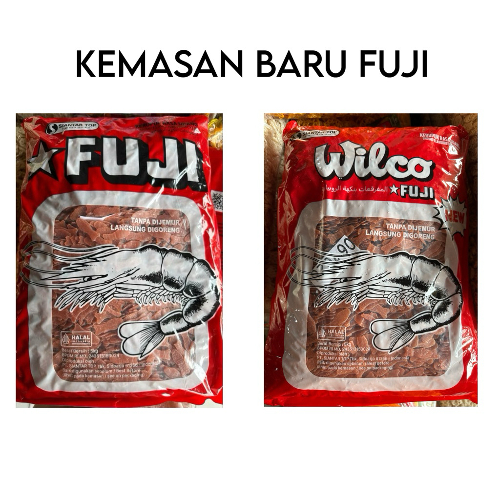 FUJI KERUPUK IKAN FUJI WILCO 5 KG