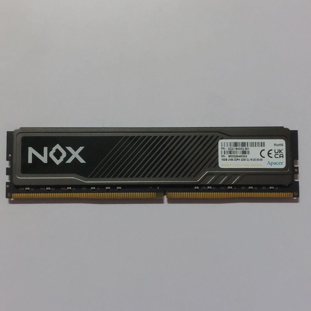 RAM PC LONGDIMM DDR4 16 GB PC4-3200 APACER NOX