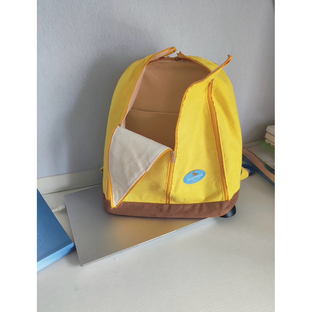 Tas Pisang Banana Bag Lucu Anak Tas Ransel Kuning Buah Cosplay Monyet Monkey