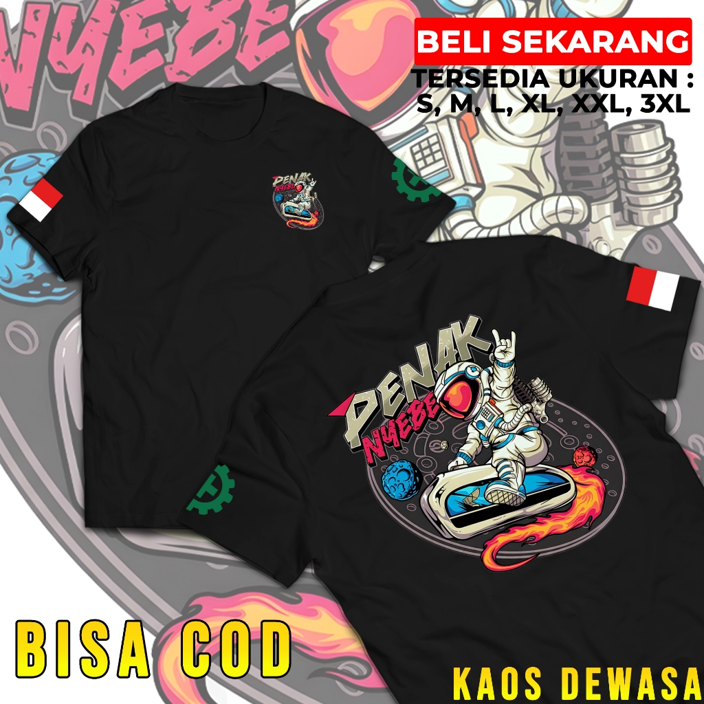Kaos Atasan Pria Penak Nyebe Cb Herex Jatim Bahan Premium soft pe 24s