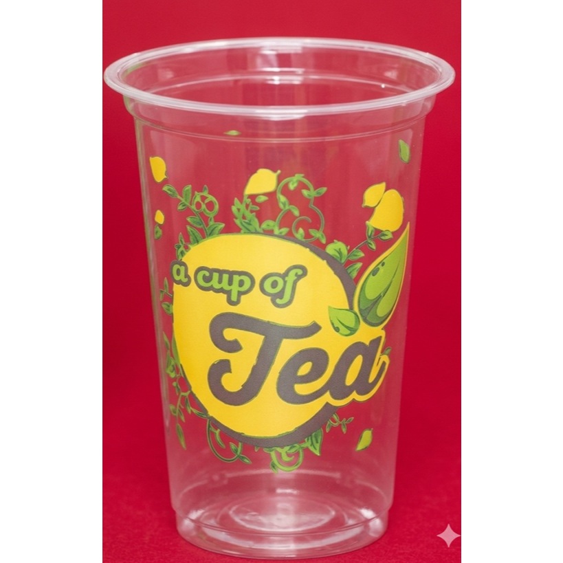 [B] PP CUP 16 OZ PRINTING - Tanpa tutup