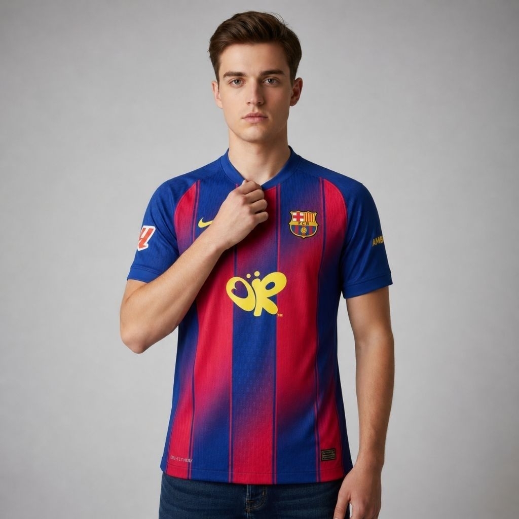Jersey Barcelona x Olivia Rodrigo Home 2026 Grade Original - Jersey Barca Special El Classico Terbar