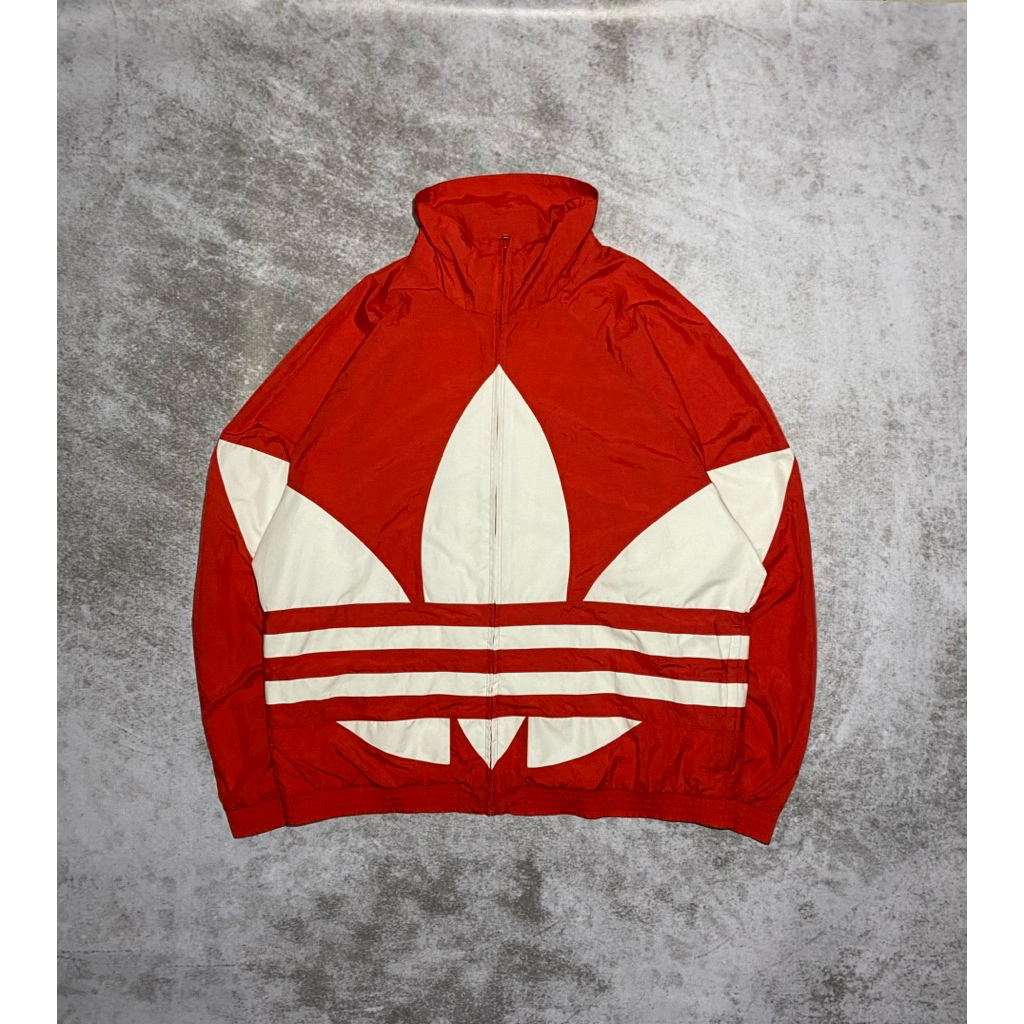 ADIDAS BIG TREFOIL WINDBRAKER JACKET