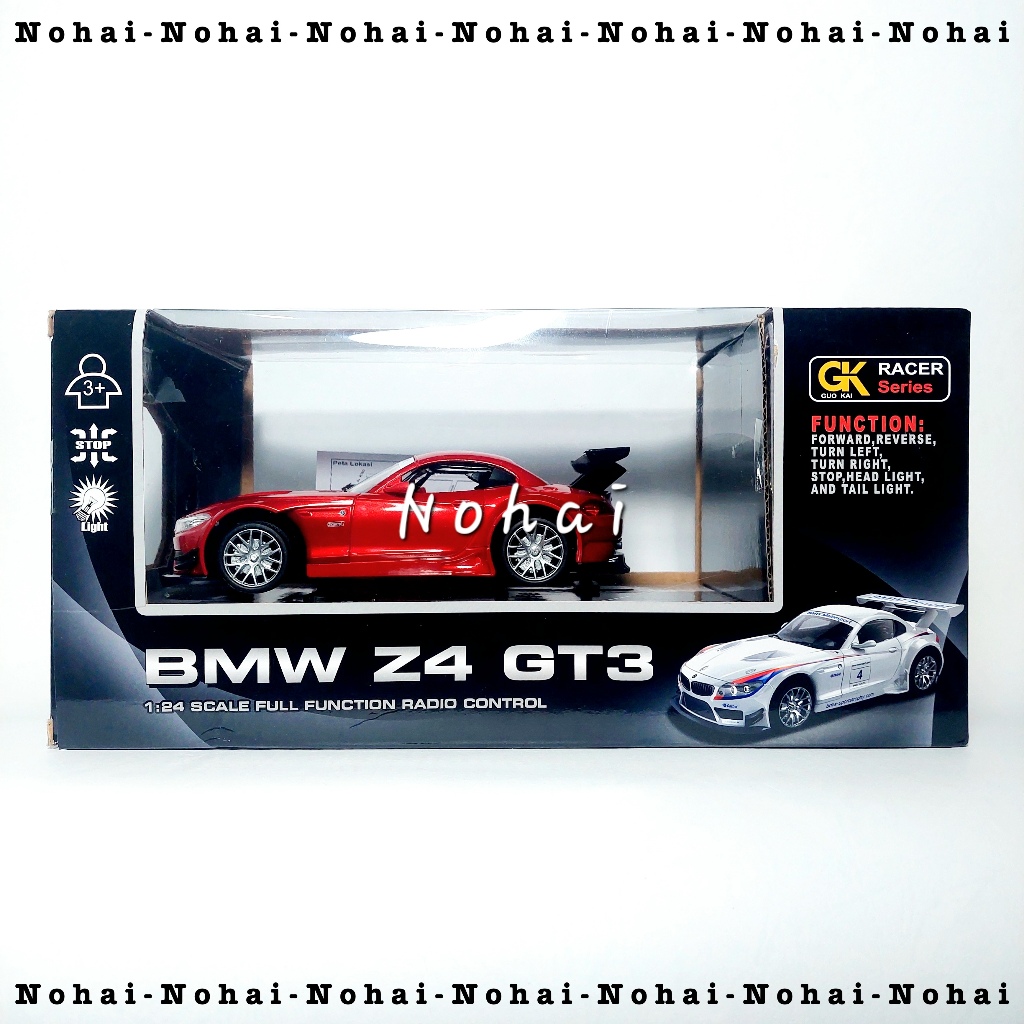 BMW Z4 GT3 Full function Radio Remote Control 1/24 Scale