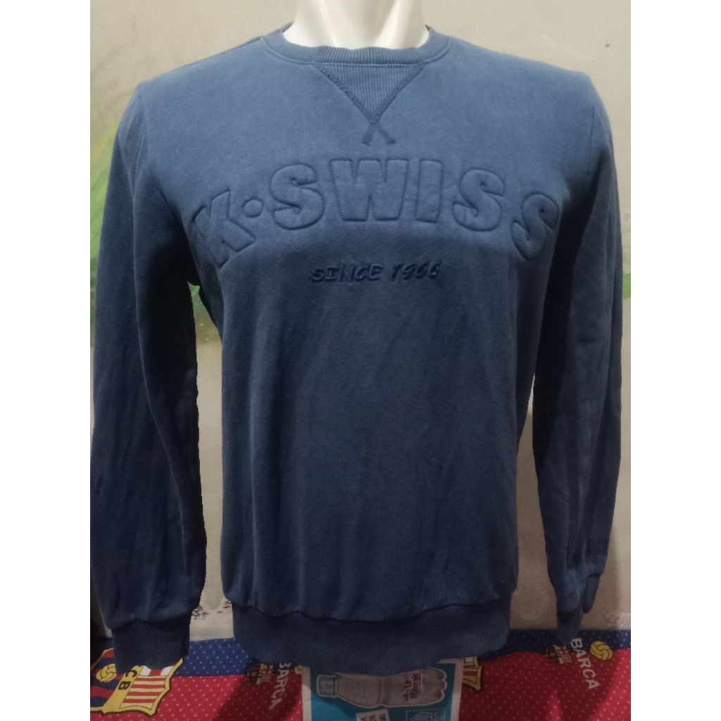 Cn, crewneck, sweater K-swiss, size M