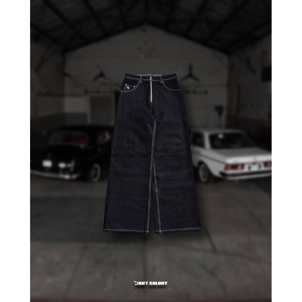 DRIFT COLONY (DRICO) BAGGY RAW DENIM