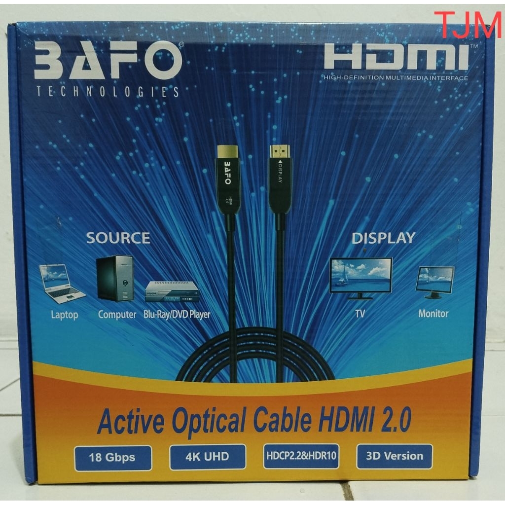 Bafo Kabel hdmi Fiber Optic 50 meter