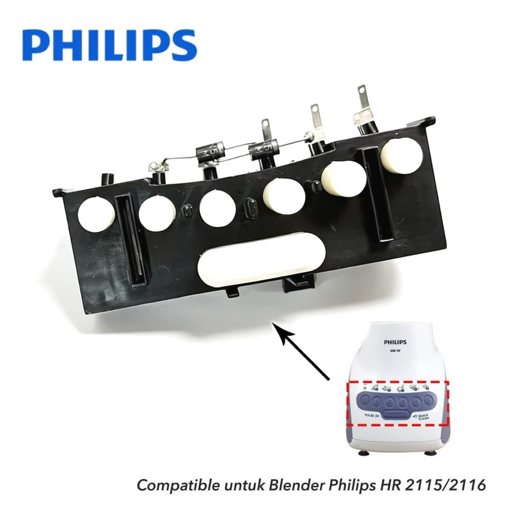 Saklar Blender Philips HR 2115 HR 2116 HR 2061 HR 2071 Tombol Blender HR 2115  HR 2116 HR 2061 HR 20