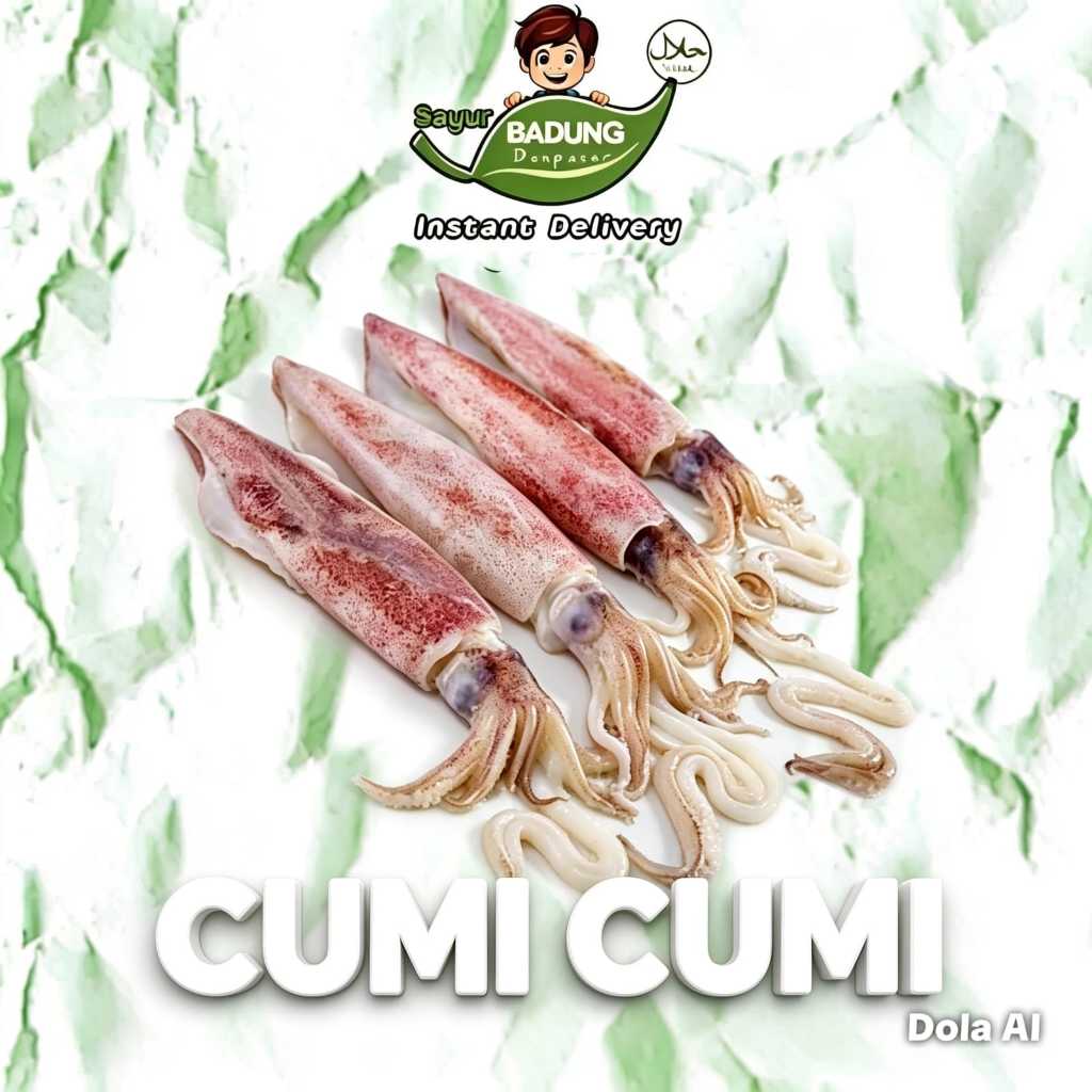 Cumi Cumi frozen 500gr & 1kg