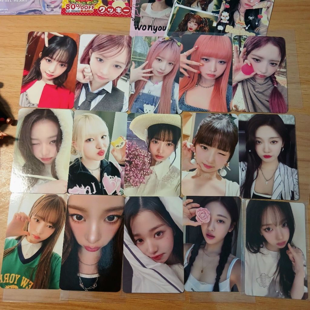 [BACA DESC] Photocard Official Aespa dan Ive. Karina dirty work makestar birthday, Ningning tc era m
