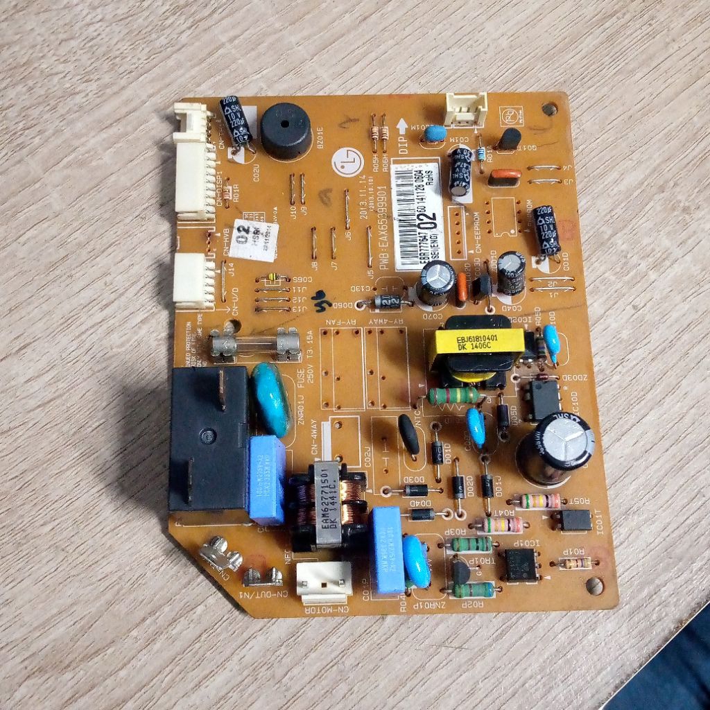 Modul PCB AC LG T05NLA-09NLA soket putih ori LG