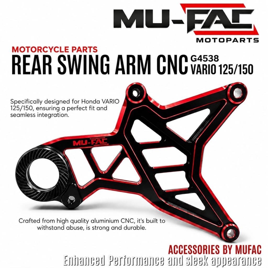 SWING ARM VARIO MUFAC FULL CNC SWING ARM CNC VARIO 125 150 NEW SWING ARM
