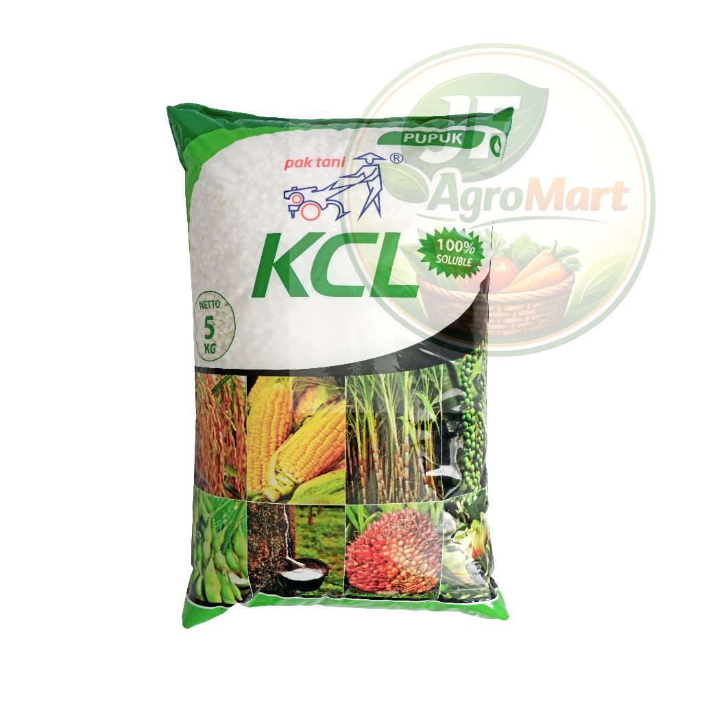 PUPUK KCL PAK TANI FLAKE - 5 KG