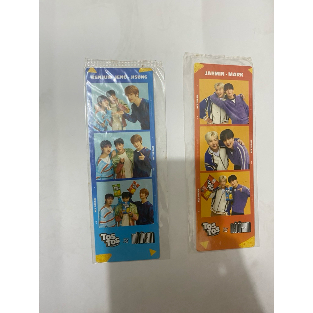 Photostrip Tos Tos 4cuts photo NCT Dream x Tos Tos Mark Jaemin Jeno Renjun Jisung Markmin Norensung