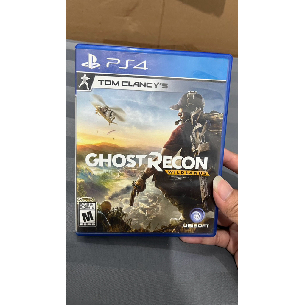 TOM CLANCY’S GHOST RECON WILDLANDS PS4 PS4 pro BlueRay Disk / BD / Game Fisik / Kaset / Bekas / Seco