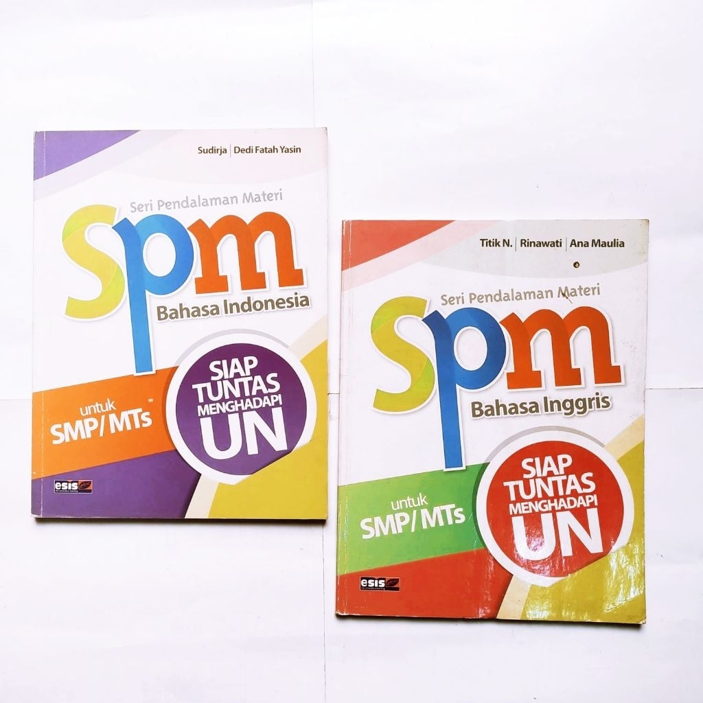 Paket 2 Buku Pelajaran, Seri Pendalaman Materi (SPM) BAHASA INGGRIS-BAHASA INDONESIA untuk SMP/MTs S