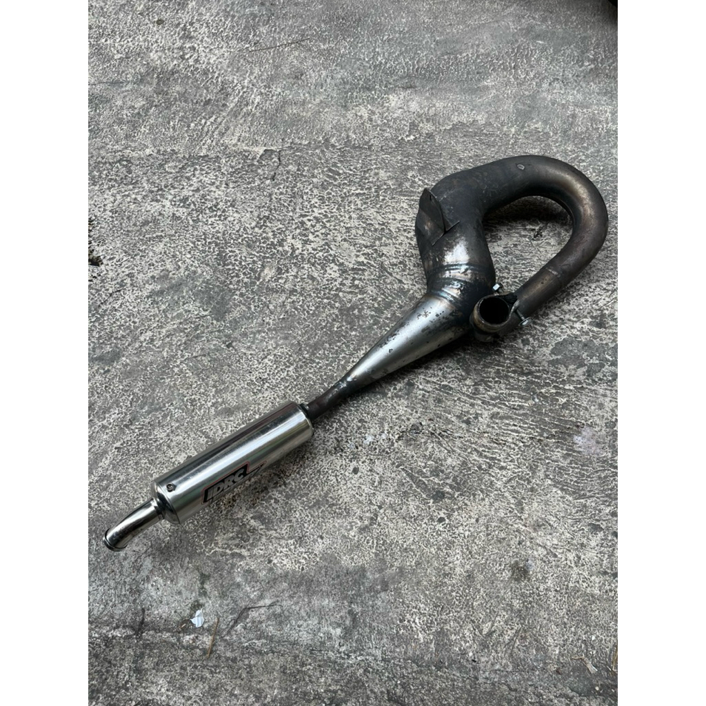 Knalpot Racing DRC Kanan Vespa PX Excel Exclusive Super Sprint