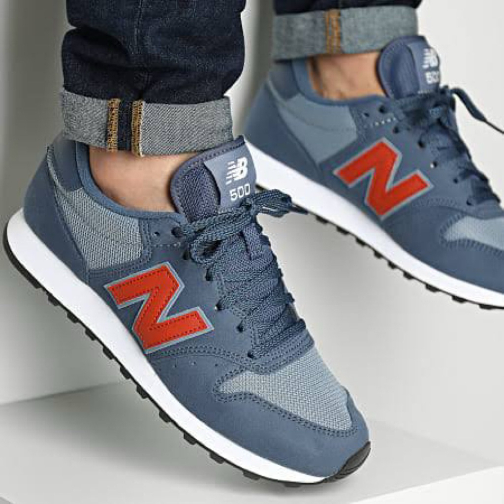 SNEAKERS NB 500 INDIGO NAVY ORIGINAL GM500MN2