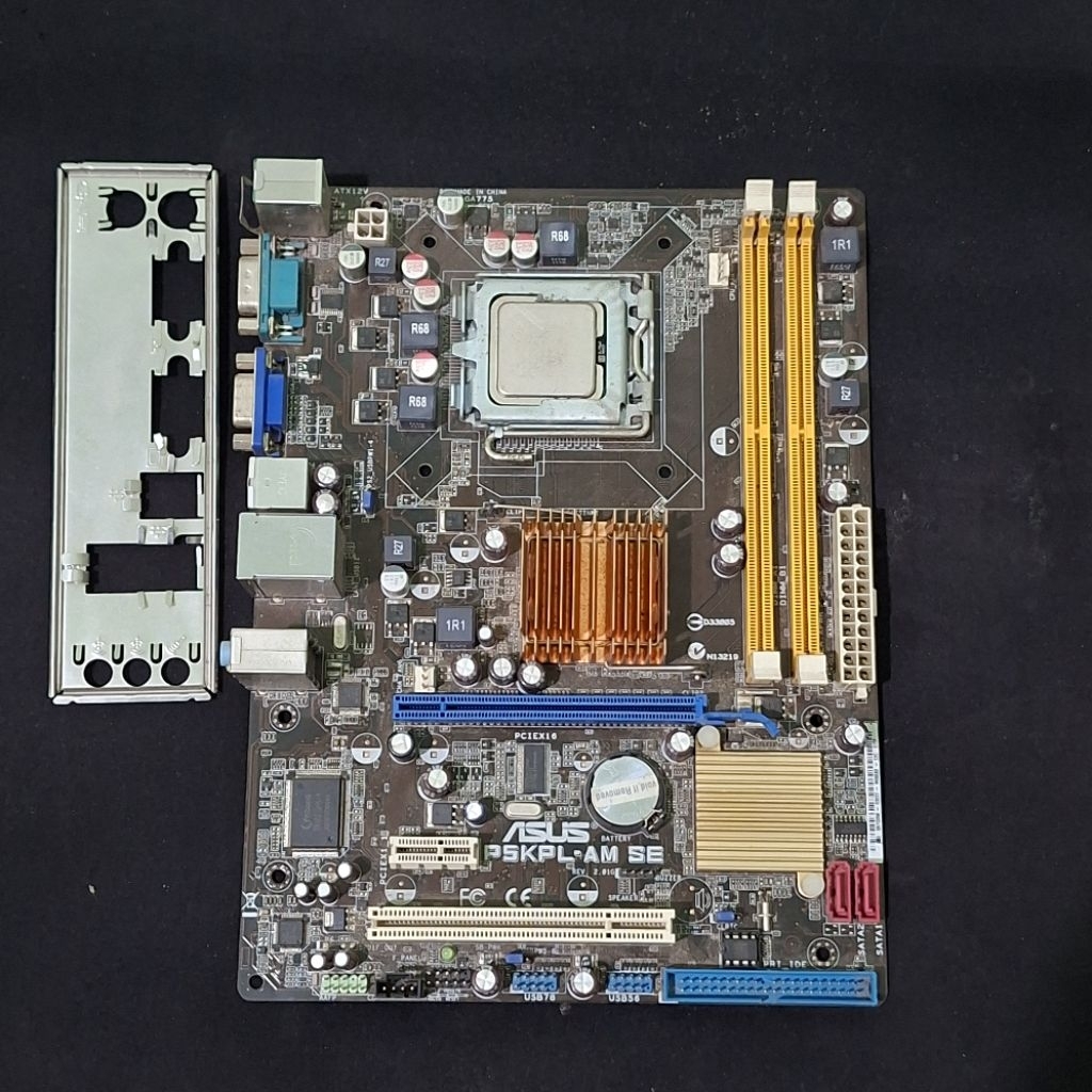 CPU Intel Core 2 Duo 6320 + Mobo Asus P5KPL-AM SE DDR2