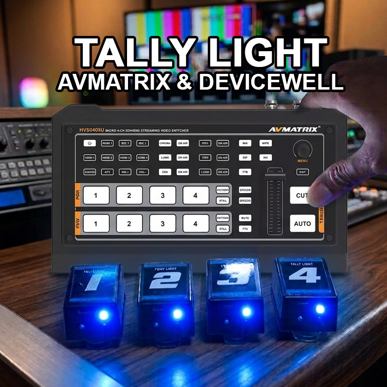Tally Light AVMatrix Devicewell