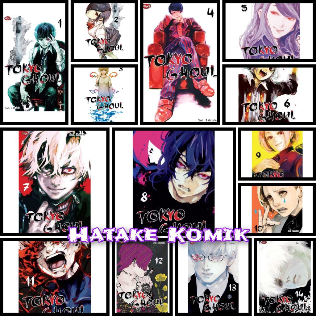Komik Tokyo Ghoul 1 2 3 4 5 6 7 8 9 10 11 12 13 14 End