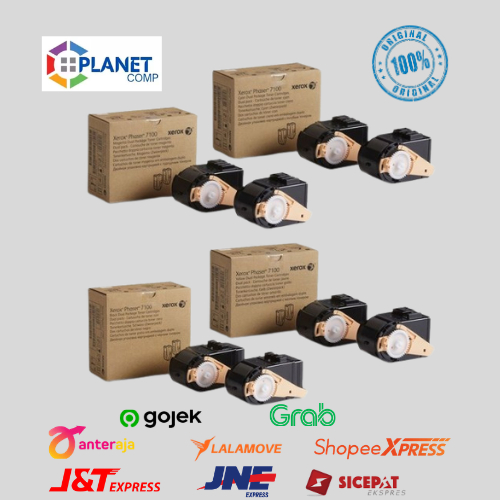 Toner Fuji Xerox Phaser 7100 Black & Color Original