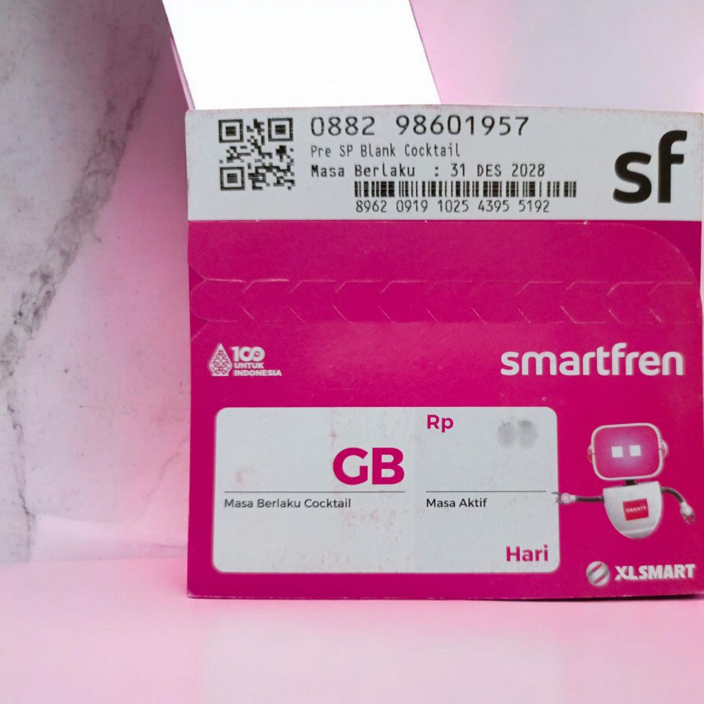 nomor cantik smartfren seri tahun 88 298 60 1957 isi kuota 3gb