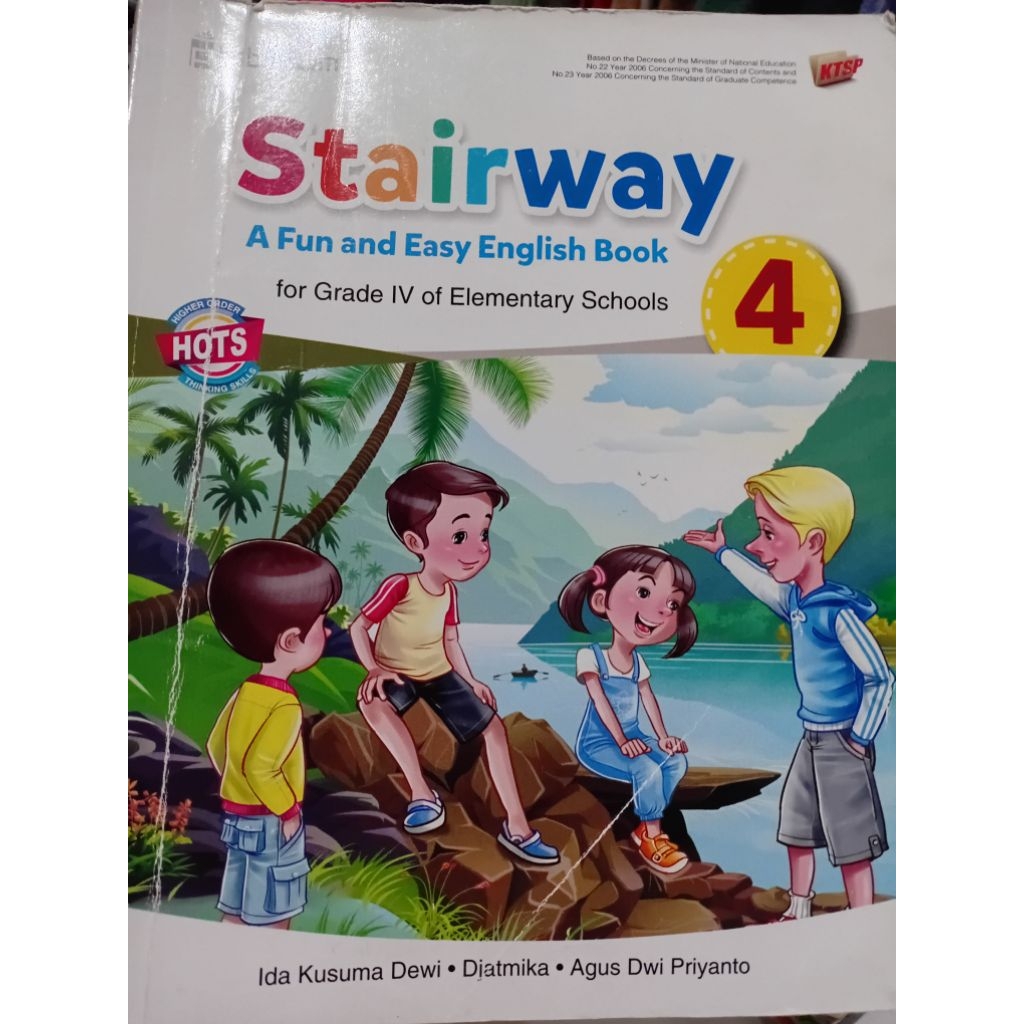 buku bahasa inggris kelas 4 stairway