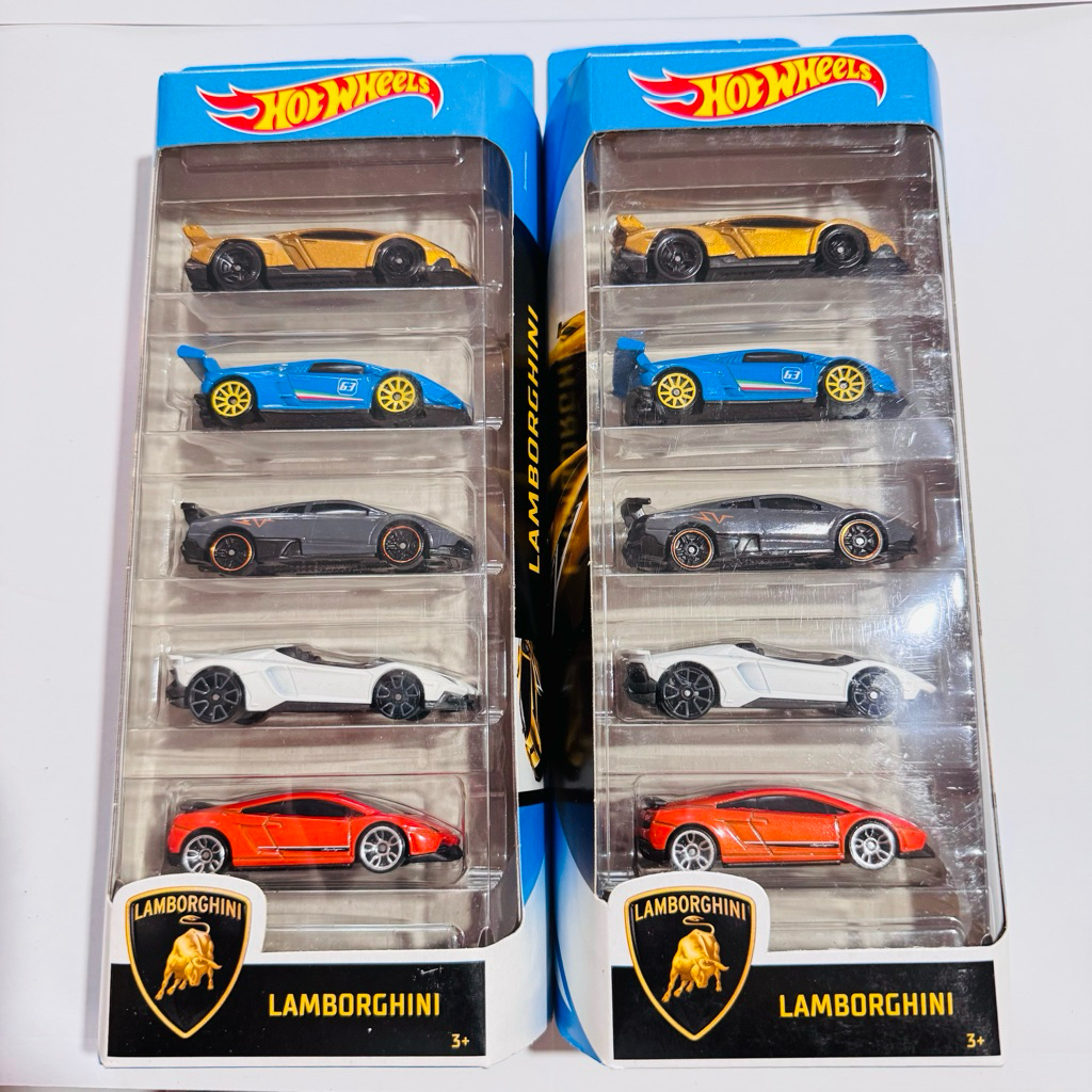 Hot Wheels Lamborghini set isi 5 pcs