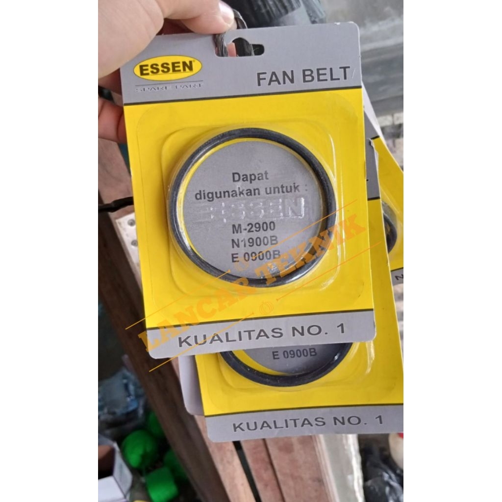 Fan Belt Mesin Pasah Essen V-Belt Mesin Serut Kayu Essen