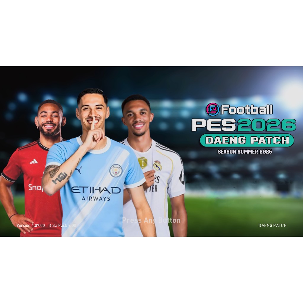 PES 2026 DAENG PATCH SUMMER SEASON PS4 HEN VIA EMAIL