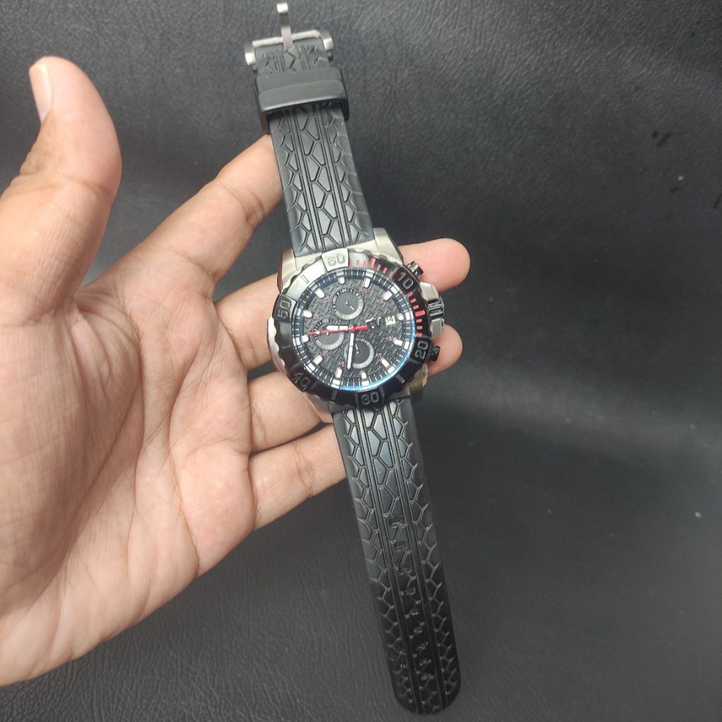 Jam Tangan Pria Christ Verra 71153G-30 Rubber (Second)