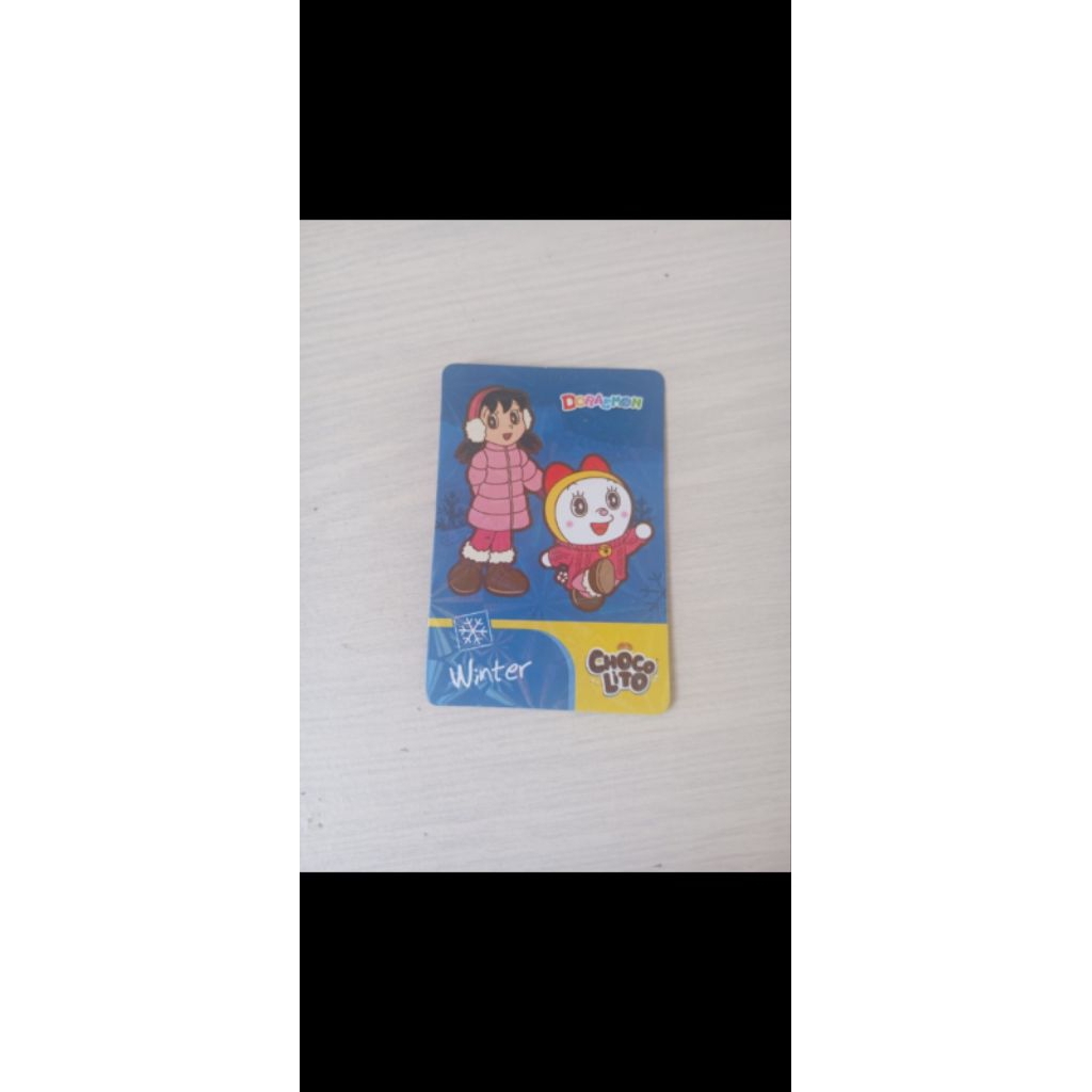 Kartu Chocolito Doraemon Winter