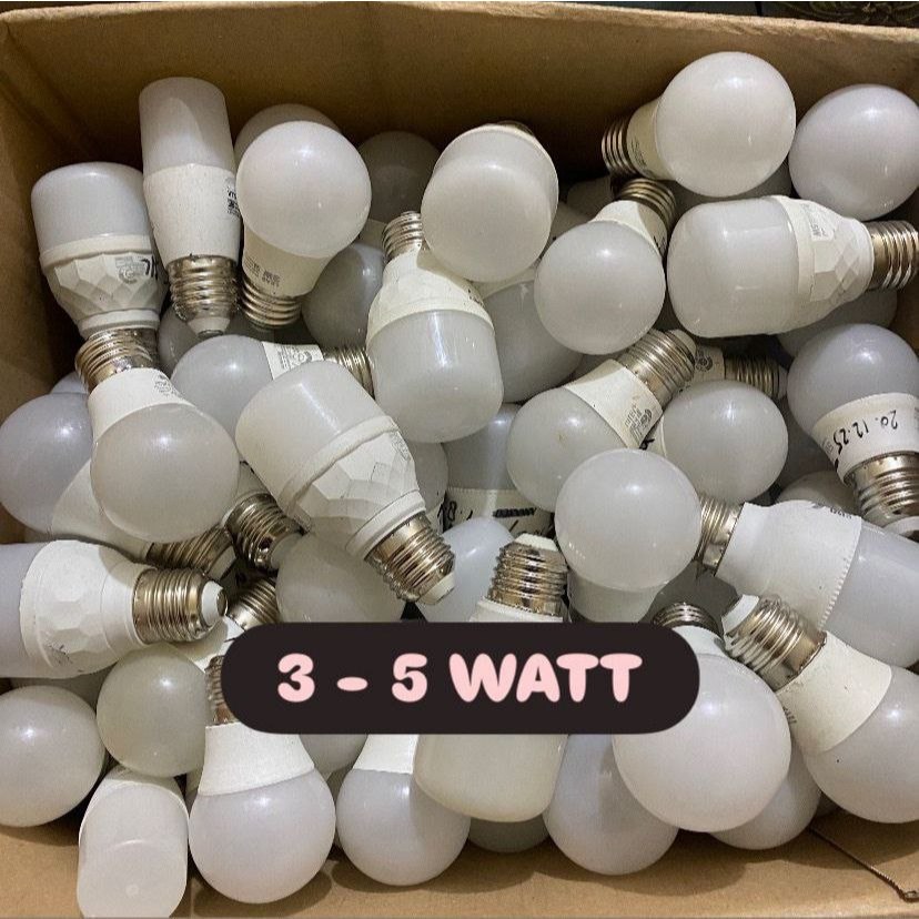 Lampu Led Off (Mati) 3-5 Watt/ABulb TBuld-Kapsul Campur/Retur Pabrik
