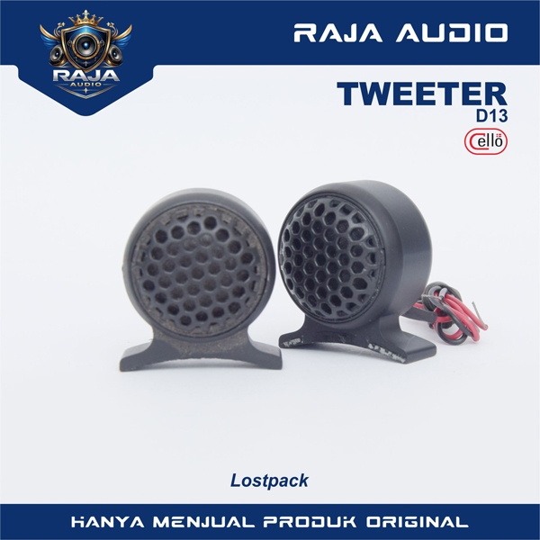 CELLO Speaker Tweeter D13 Mobil - Upgrade Sound System Harian
