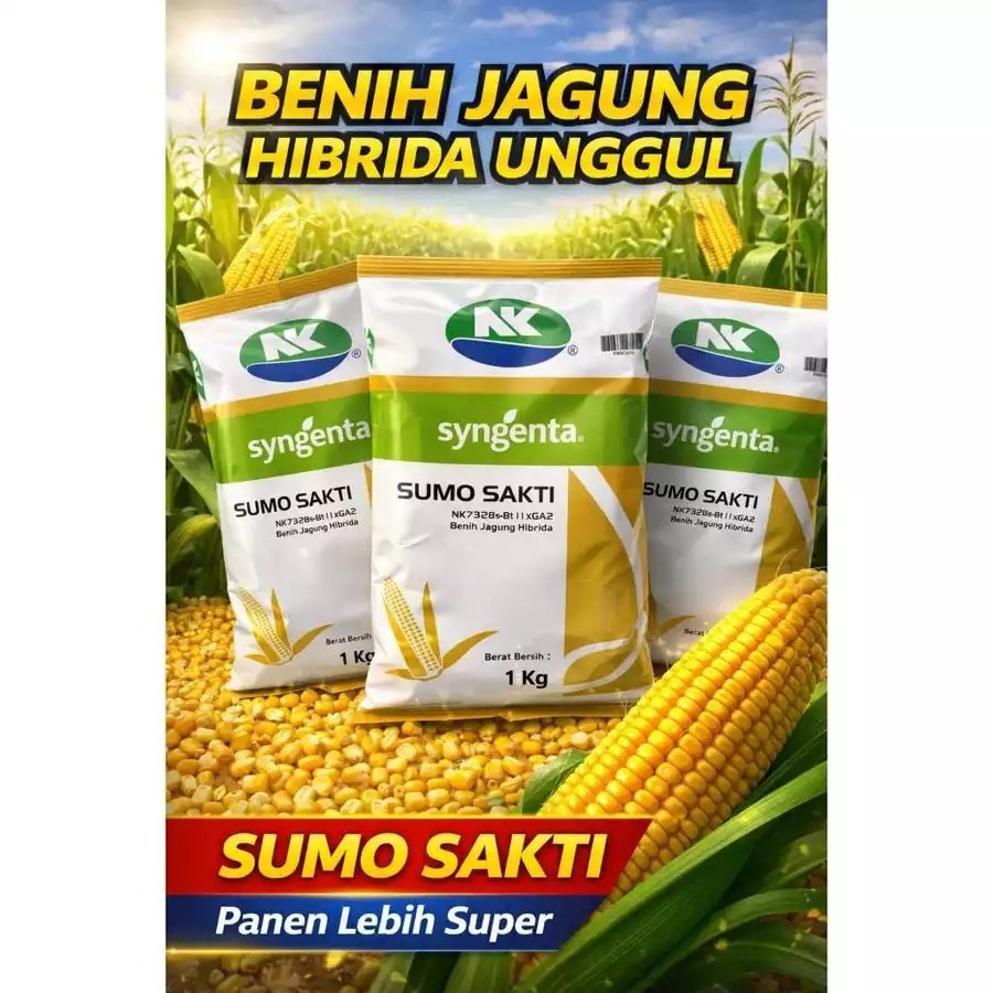 SUMO-SAKTI-BIBIT-JAGUNG-PREMIUM-1KG~BIBIT-UNGGUL-CEPAT-PANEN&TONGKOL-BESAR