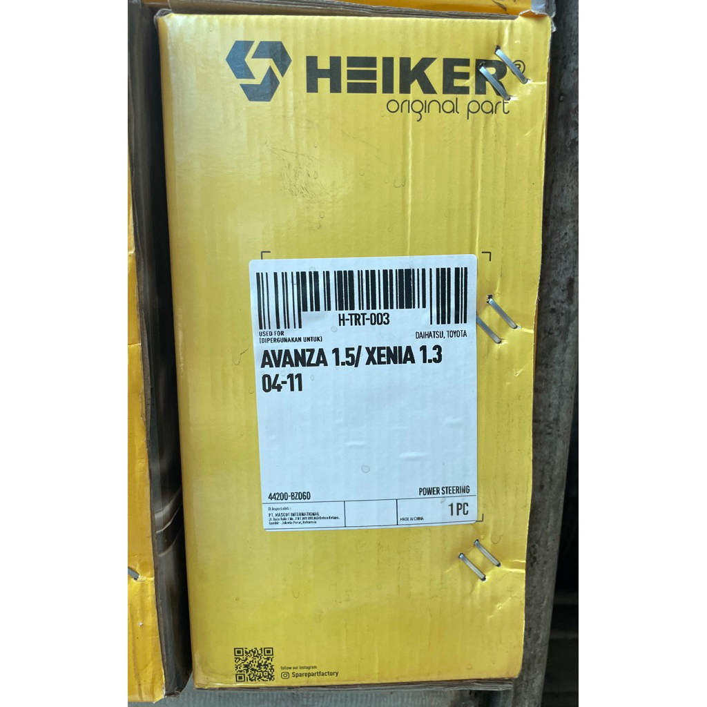 Rack Steer Assy Heiker Mobil ((Avanza/Xenia)1.3) 2004-2011 & Avanza 1.5 2004-2011