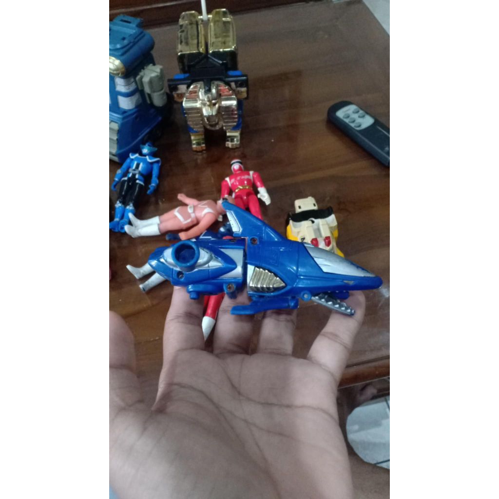 part zord gao ranger no brand kondisi sesuai foto dan video