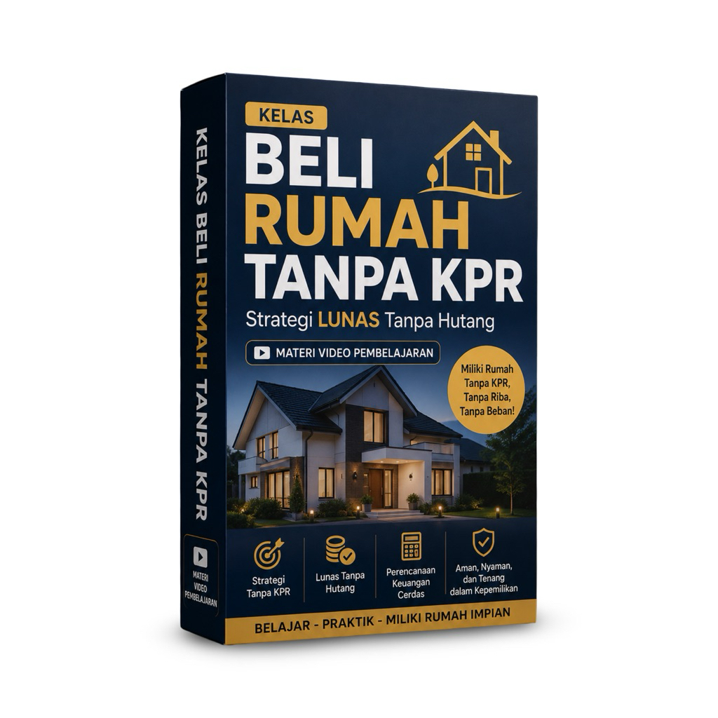 Kelas BELI RUMAH TANPA KPR: Strategi LUNAS Tanpa Hutang