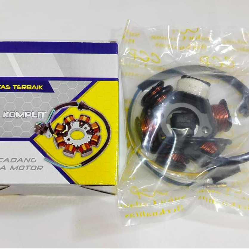 SPOOL ASSY SUPRA X SPUL ASSY MOTOR SPUL LAMPU KOMPLIT SUPRA FIT CCP