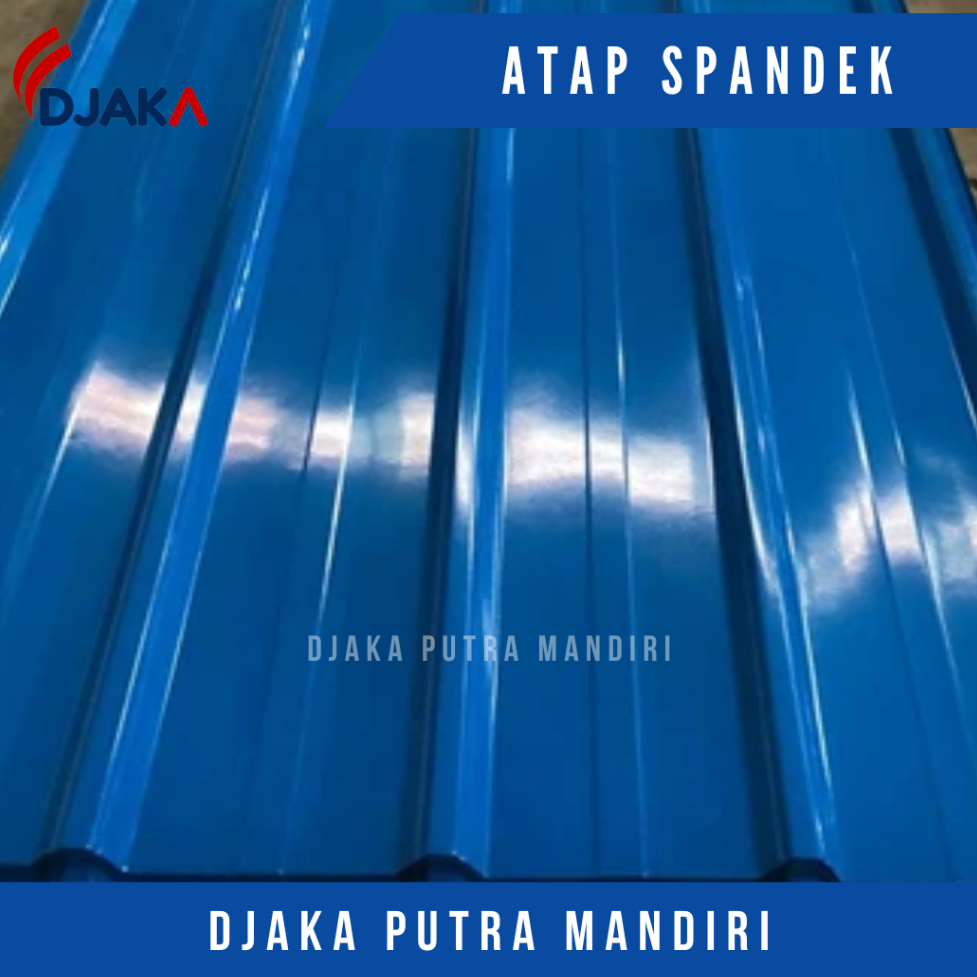 Atap spandek galvalum warna 0,30 - 5 gelombang