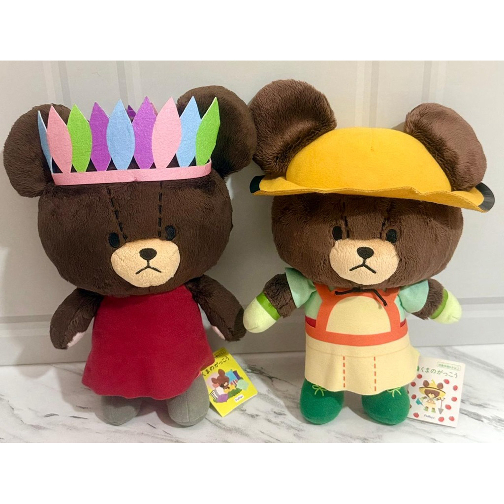 Boneka Plushie Jackie Tomato Farming & Red Dress Coloured Crown from The Bears’ School Bandai Furyu