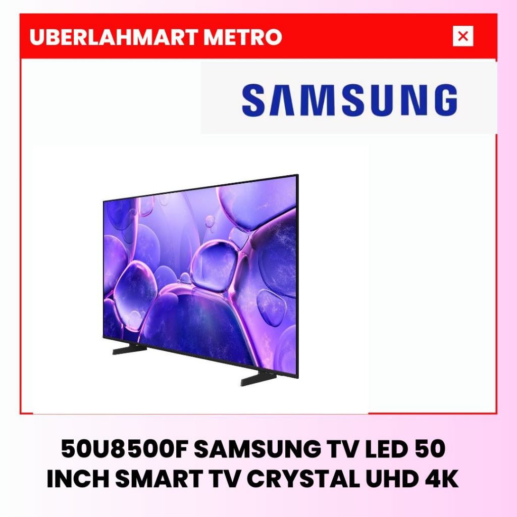 SAMSUNG TV LED 50 INCH SMART TV CRYSTAL UHD 4K 50U8000F