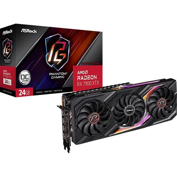 ASROCK AMD Radeon RX 7900 XTX Phantom Gaming 24GB OC DDR6
