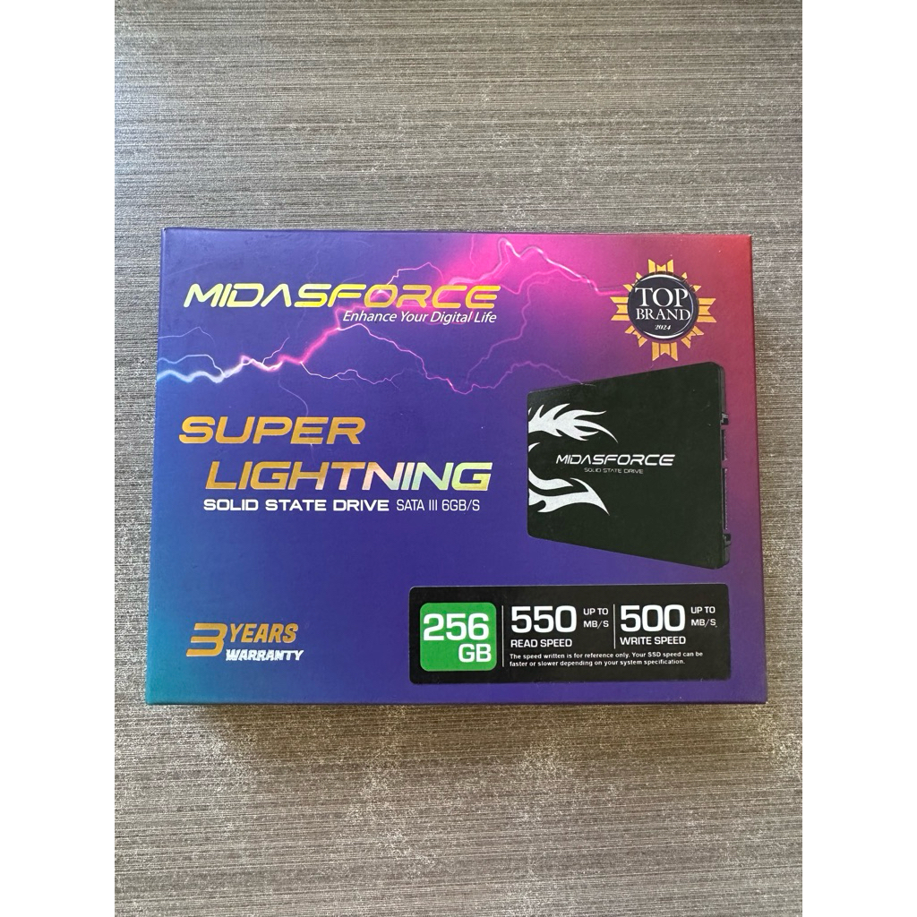 SSD SATA 256GB MIDASFORCE